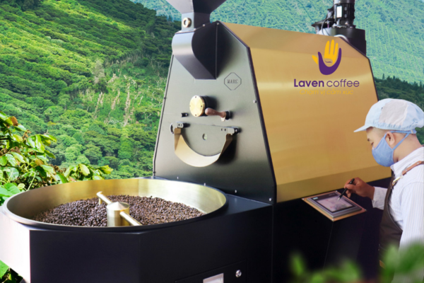 Công nghệ máy rang hiện đại tại Laven Coffee